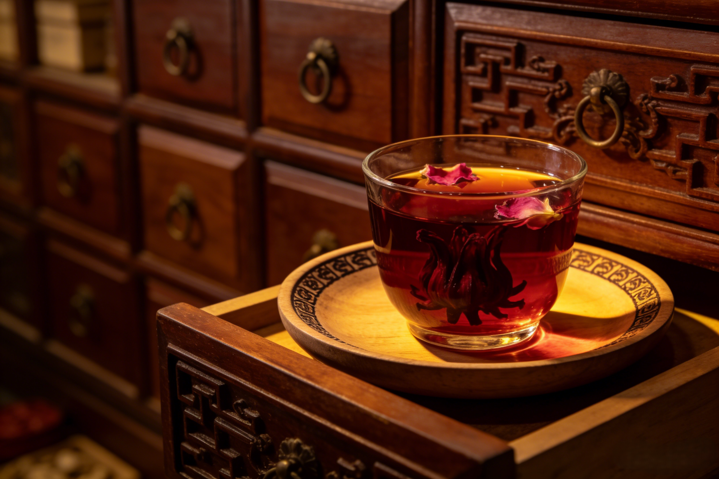 洛神花茶